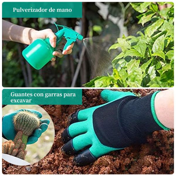 Herramientas de jardinería - 9 piezas