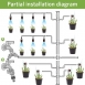 Drip irrigation system-164FT