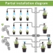 Drip irrigation system-226FT