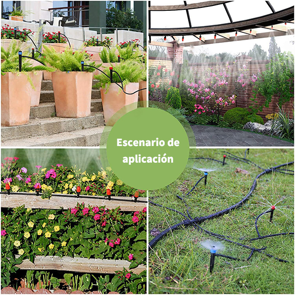 Sistema de riego por goteo - 226 pies 