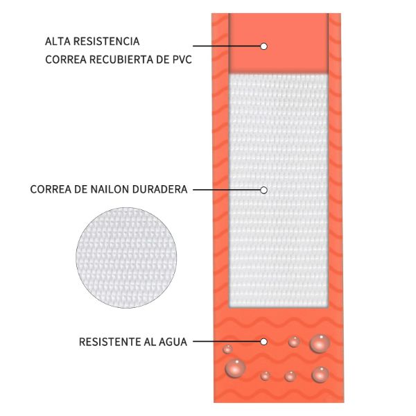 Correa para perros de PVC