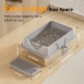 Semi closed-cat litter box