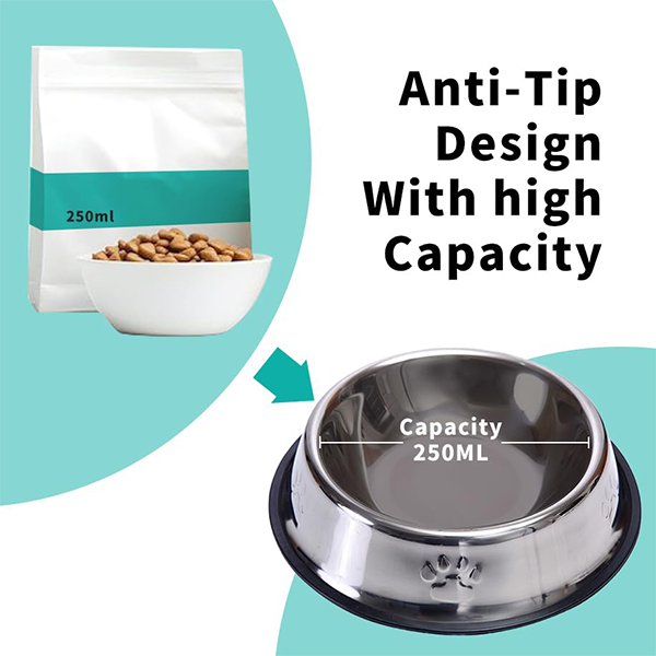 Stainless Steel Dog and Cat Bowls