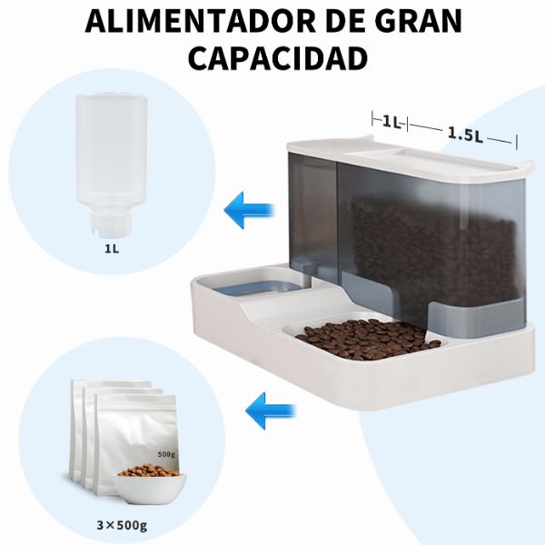 Comedero automático para gatos